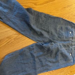 Tommy Bahama linen crop pants